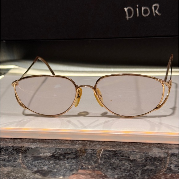 Dior Accessories - Dior Gold woman’s Glasses